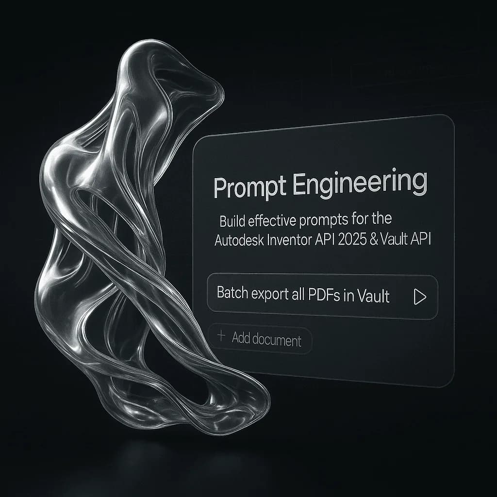 Prompt Engineering for Autodesk Inventor and Vault API Work